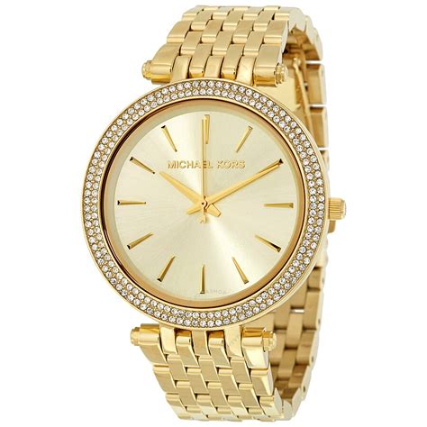 Michael Kors Women's Watch MK6534 Runway Gold Dial Gold 